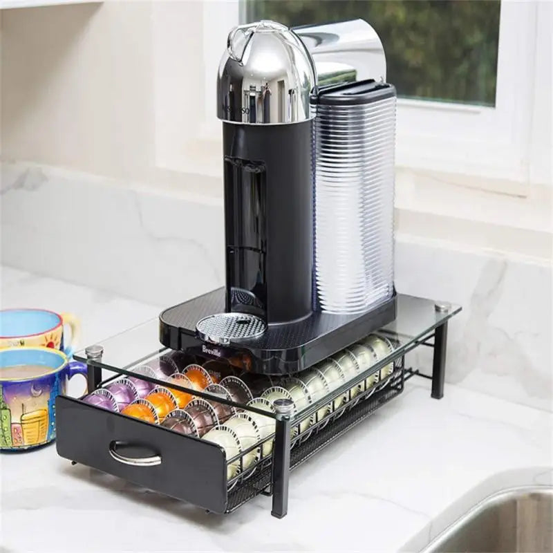 Tiroir de rangement pour 40 capsules Nespresso